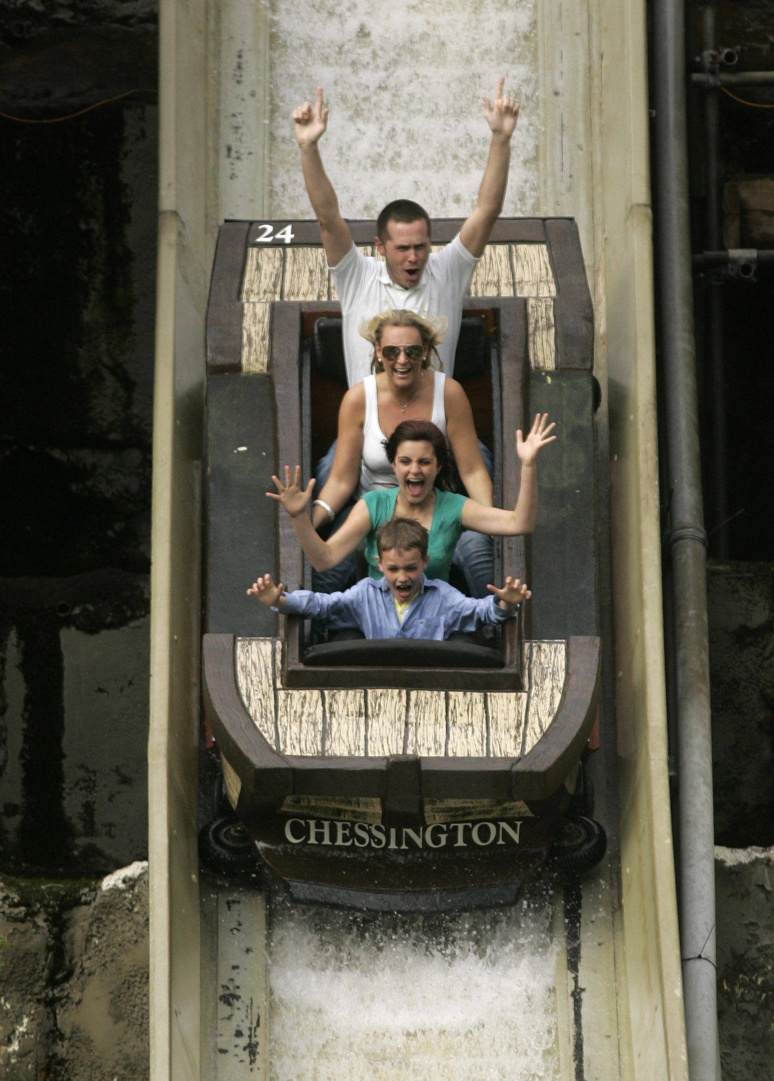 Dragon Falls at Chessington